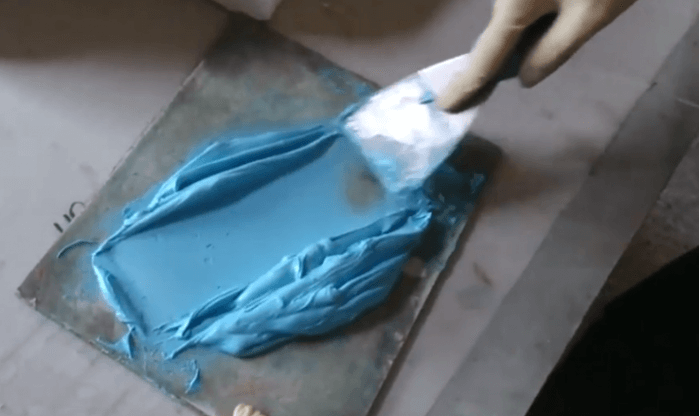 Made seal of thick aluminum foil