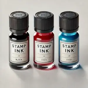 Stamp ink n bottle 